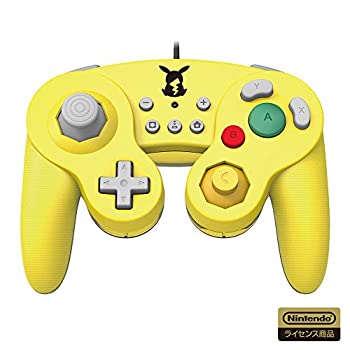 【中古】「未使用品」（任天堂ライセンス商品）ホリ クラシックコントローラー for Nintendo Switch ピカチュウ（Nintendo Switch対応）