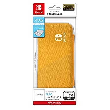 【中古】「未使用品」（任天堂ライセンス商品）SLIM HARD CASE for Nintendo Switch Lite ライトオレンジ