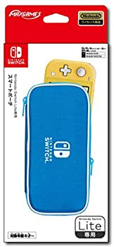 【中古】「未当て嵌める品」（任天堂使用許可商いもの）Nintendo Switch Lite専用スマートポーチ 青碧
