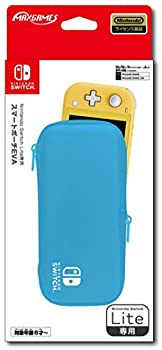 【中古】「ほぼ新品」（任天堂ライセンス商品）Nintendo Switch Lite専用スマートポーチ EVA ブルー