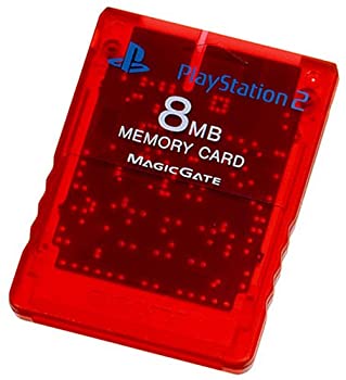 【中古】「非常に良い」Playstation 2 専用メモリーカード (8MB) クリムゾンレッド