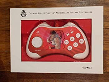 【中古】「ほぼ新品」なおなお書き2 表どおり攻撃機 アニバーサリーエディション 制御装置 ファイティングパッド リュウ Street Fighter 15th Controller Ryu 並行