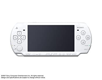 【中古】PSP「プレイステーション・ポータブル」 セラミック・ホワイト (PSP-2000CW) （メーカー生産終了）