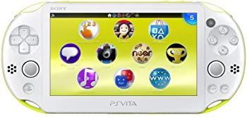 【中古】PlayStation Vita Wi-Fiモデル ライムグリーン/ホワイト (PCH-2000ZA13)（メーカー生産終了）｜オマツリライフ別館