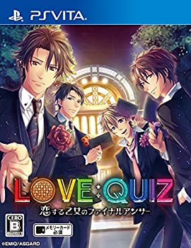 【中古】「非常に良い」PSVita LOVE:QUIZ~恋する乙女のファイナルアンサー~通常版 - PS Vita