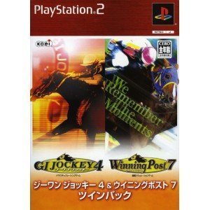 【中古】「未当て嵌める品」ジーワンジョッキー4\u0026WinningPost7ツイン風呂敷き包み
