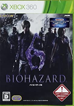 【中古】「ほぼ新品」バイオハザード6 (（分量制限事項排他的権利）エクストラコンテンツ「ザ・マーセナリーズ」用高座DLコードセット同梱) - Xbox360