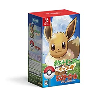 【中古】「非常に良い」ポケットモンスター Let Go! イーブイ モンスターボール Plusセット- Switch