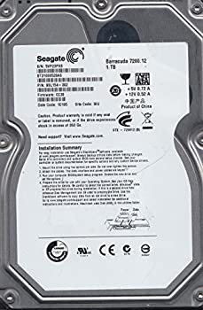 【中古】「非常に良い」Seagate 3.5インチ内蔵HDD 1TB 7200rpm S-ATAII 32MB ST31000528AS