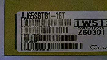 【中古】「未使用品」三菱電機 AJ65SBTB1-16T リモートI/Oモジュール(出力モジュール)(トランジスタ出力・シンクタイプ) NN