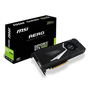 【中古】「非常に良い」gtx1080?8?GB MSI 1080?Aero、v336???015r