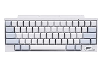 【中古】「未当て嵌める品」PFU Happy Hacking Keyboard Professional BT 無目じるし/白 PD-KB600WN