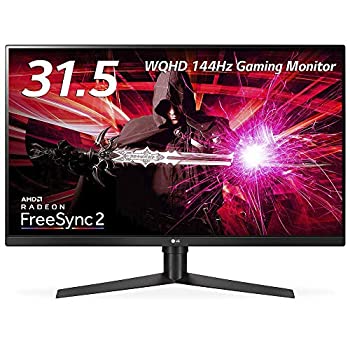 【中古】LG ゲーミングモニター ディスプレイ 32GK850F-B 31.5インチ/WQHD/VA非光沢/DisplayHDR400、FreeSync2対応/144Hz/DP・HDMI/高さ調節・ピボット｜オマツリライフ別館 40,950円