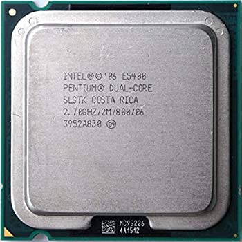【中古】インテル Pentium Dual-Core E5400 2.70GHz / 2MBキャッシュ/ 800MHz SLGTK ソケット775 CPUプロセッサー用ITSL。