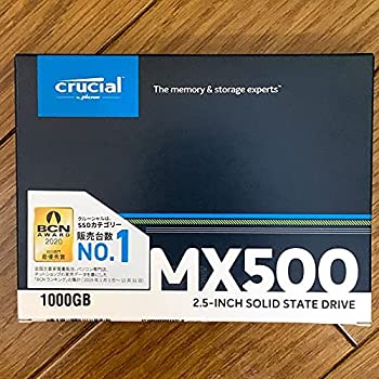 【中古】「未使用品」Crucial Crucial 3D NAND TLC SATA 2.5inch SSD MX500シリーズ 1.0TB CT1000MX500SSD1JP