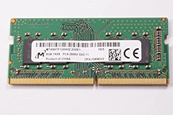 【中古】「ほぼ新品」FMS MTA8ATF1G64HZ-2G6E1取り替えっこ Micron 8gb Pc4-21300 Ddr4-2666mhz So-Dimm記憶装置用