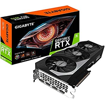 【中古】GIGABYTE NVIDIA GeForce RTX3070積み上げる グラフィックゲーム盤 GDDR6 8GB GAMINGひな形 GV-N3070GAMING OC-8GD