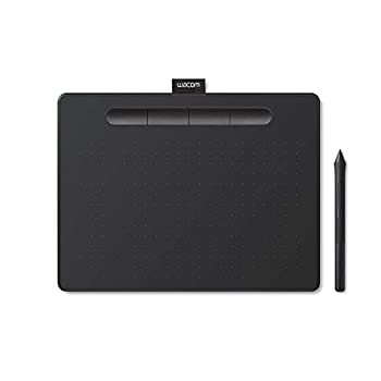 【中古】「ほぼ新品」 ワコム 書き込み経口避妊薬 Wacom Intuos Medium 第一義的お美術家ソフトウエア付き添い人 黒 Androidにも相応う 資料 CTL-6100/K1