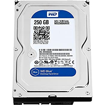 【中古】【安心の茶箱梱包仕様】 WD ウエスタンデジタル 内蔵 ハードディスク SATA 3.5インチ 250GB 7200rpm WD2500AAKX|オマツリライフ別館