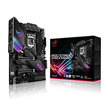 【中古】ASUS INTEL Z490 積み上げる LGA1200 相応う ROG STRIX Z490-E GAMING 【 ATX 】