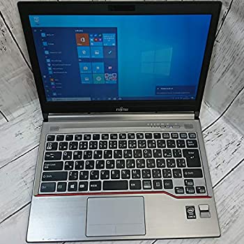 【中古】万覚え帳マイコン 中古動くこと良品 13.3型 富士通 E734/K 第4時人Core i5 8GB DVDRW 無線電話 Win10 ノートPC-パソコン-パソコン・周辺機器
