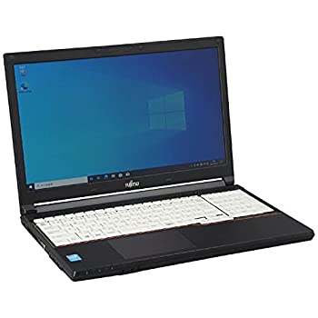 【中古】「非常に良い」中古パソコン Windows10 ノートPC 一 富士通 LIFEBOOK A574/M(MX) Core i3-4000M 2.4GHz MEM:8GB SSD:240GB DVDマルチ 無線LAN テンキー Win10Pr