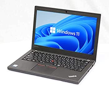 【中古】「非常に良い」Ｗebカメラ内蔵【最新Win 11搭載】LENOVO ThinkPad X270 第7世代Core i5 2.3GHz／８GBメモリ／SSD256GB／12インチ／WiFi／Bluetooth/Office/中古