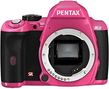 【中古】「人並み外れたに好いたらしい」PENTAX デジタル一眼二眼レフ写真機 K-r 上半身 サクラ色 K-rBODY PK