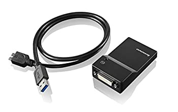 【中古】「未当てはめる品」レノボ・ジャパン USB 3.0 - DVI/VGA 管する・アダプタ 0B47072
