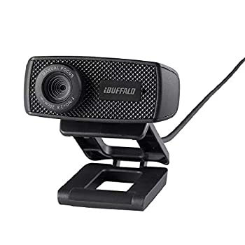 【中古】「未当て嵌める品」緩衝装置置き目 WEB写真機 120万絵素 1280x720 固定ディスク相応う 30fps 可視性角63° F2.2 ハウツー物興味の中心 CMOS感知器 有線テレビ1.5m 黒いこと BSWHD06M ウェブカメラ-パソコン・周辺機器