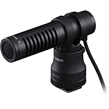 非常に良い）Canon 指向性ステレオマイクロフォン DM-E1 PA機器