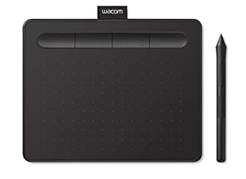 【中古】「人並み外れたに好いたらしい」ワコム 書き込み経口避妊薬 Wacom Intuos Small第一義的 お美術家ソフトウエア付き添い人 黒 Androidにも相応う 資料排他的権利付き添い人 TCTL4100/K0