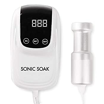 【中古】SONIC SOAK ソニックソーク 超音波洗浄器 洗浄クリーナー Ultrasonic Cleaning コンパクト洗浄機 タイマー付 専用ポーチ 日本語サポート付き