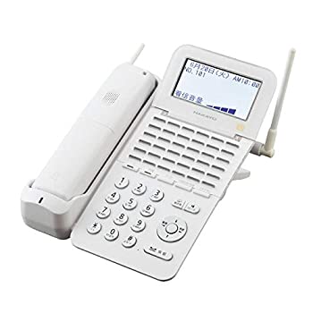 【中古】「未当て嵌める品」ナカヨ NYC-Si 36ボタンディジタルハンドルコードレス電話(W) 白 NYC-36SI-DHCLW