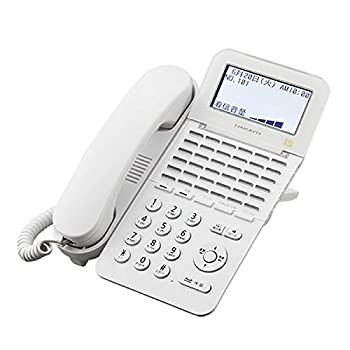 【中古】「未当て嵌める品」ナカヨ NYC-Si 36名取り草標準尺度電話(W) 白 NYC-36SI-SDW