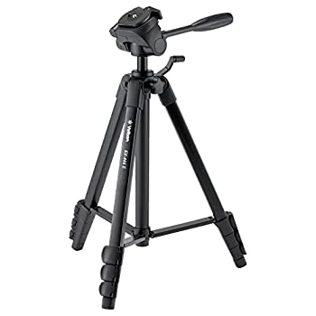 【中古】「未使用品」Velbon (ベルボン) ファミリー三脚 EX-444 II AZ 4段 レバーロック 全高153cm 脚径23mm 中型 3Way雲台 DIN規格クイックシュー対応 アルミ脚 脚カ