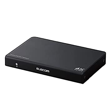 【中古】「未当て嵌める品」エレコム HDMI分かちあう器 4K 60サイクル(18Gbps) 1インプット 4最終生産物 HDCP2.2相応う VSP-HDP14BK