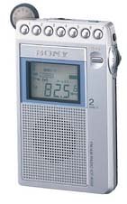 【中古】「人並み外れたに好いたらしい」SONY TV(1ch-3ch)/FM/AMラジオ受信機 ICF-R350