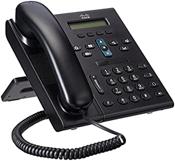 【中古】「未当て嵌める品」Cisco Systems Cisco CP-6921-C-K9 - Unified IP Phone - 1 x RJ-9 Headset%ｶﾝﾏ% 2 x RJ-45 10/100Base-TX PoE - 2Phonelines