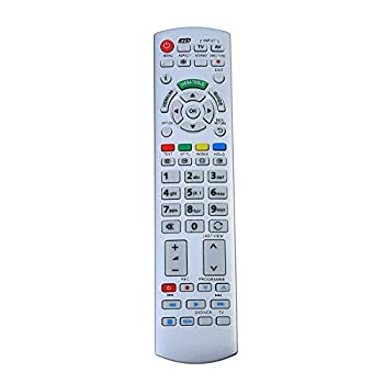【中古】「未使用品」パナソニック用 テレビリモコン N2QAYB000504 N2QAYB000673 N2QAYB000785 TX-L37EW30 TX-L42ES31 リモートコントロール コントローラー 交換 オ