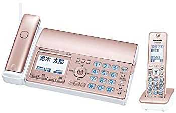 パナソニック おたっくす デジタルコードレスFAX 子機1台付き ピンク