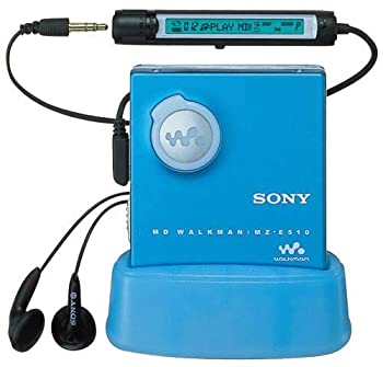 【中古】「人並み外れたに好いたらしい」SONY MZ-E510 L MDウォークマン (青味)