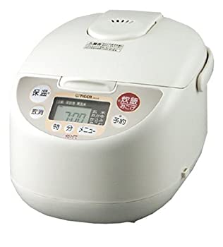 【中古】TIGER 炊きたて マイコン炊飯ジャー JAG-B100-WL｜オマツリライフ別館