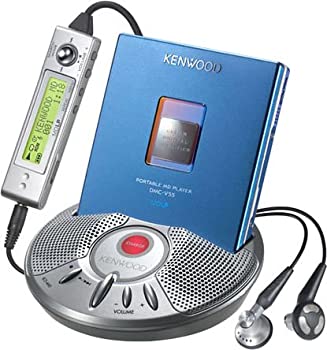 【中古】（人並み外れたに好いたらしい）KENWOOD DMC-V55-L 携帯型MD電気蓄音機 青味