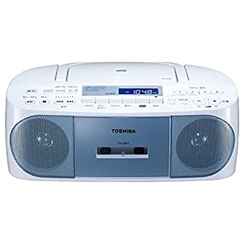 【中古】「未使用品」東芝 ラジカセ TY-CDS7(L)[ブルー]