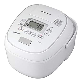 【中古】「未使用品」東芝 炊飯器 5.5合 IH式 鍛造釜 グランホワイト RC-10RM-W