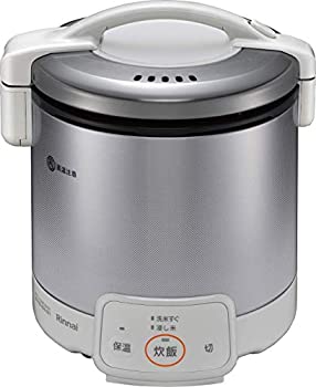 【中古】「ほぼ新品」リンナイ 屁っ放り炊飯器 「こがまる」 5合 RR-050VQ(W) 白いこと 都市屁っ放り用 RR-050VQ(W)/13A
