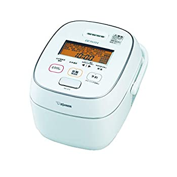 【中古】「非常に良い」象印 圧力IH炊飯器(5.5合炊き) ホワイト ZOJIRUSHI 極め炊き NW-JU10-WA