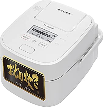 【中古】「ほぼ新品」パナソニック 炊飯器 5.5合 最高峰青写真 スマホ提携 ブランド名炊き分け 変数翦断応力\u0026大射撃能力おどり炊き 水蒸気\u0026全面熱のある状態6段IH式 白いこと SR-VSX101-W