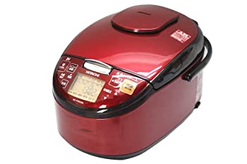 【中古】日立 5.5合 圧力スチーム IH炊飯器 RZ-TS103M ルビーレッド ふっくら御膳｜オマツリライフ別館